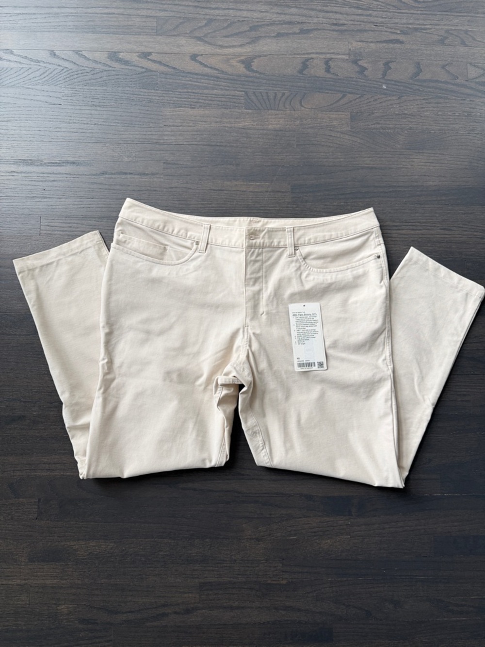 lululemon athletica NEW ABC skinny pants, in Light Beige